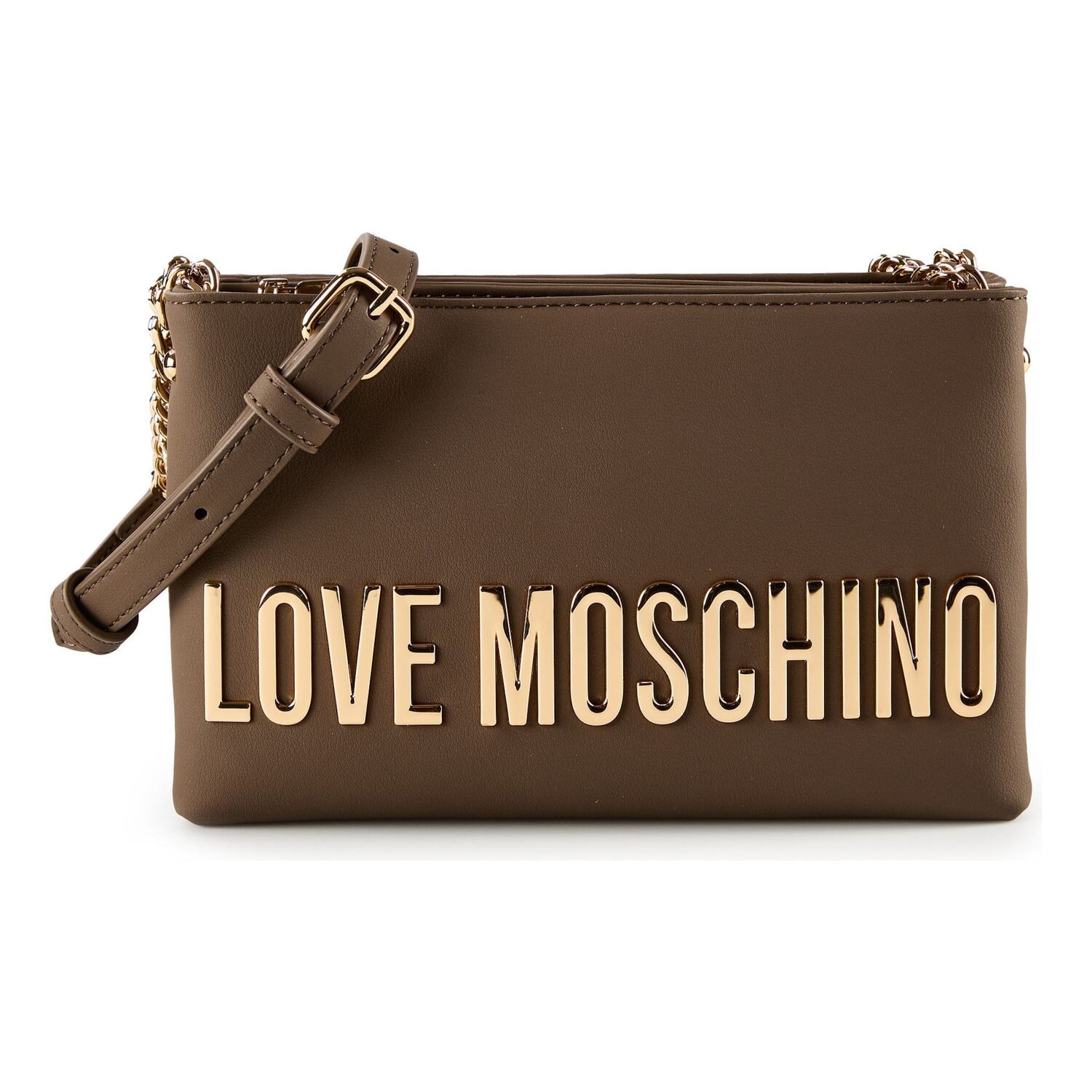

Love Moschino Сумка через плечо 'Bold Love' в темно-коричневом цвете