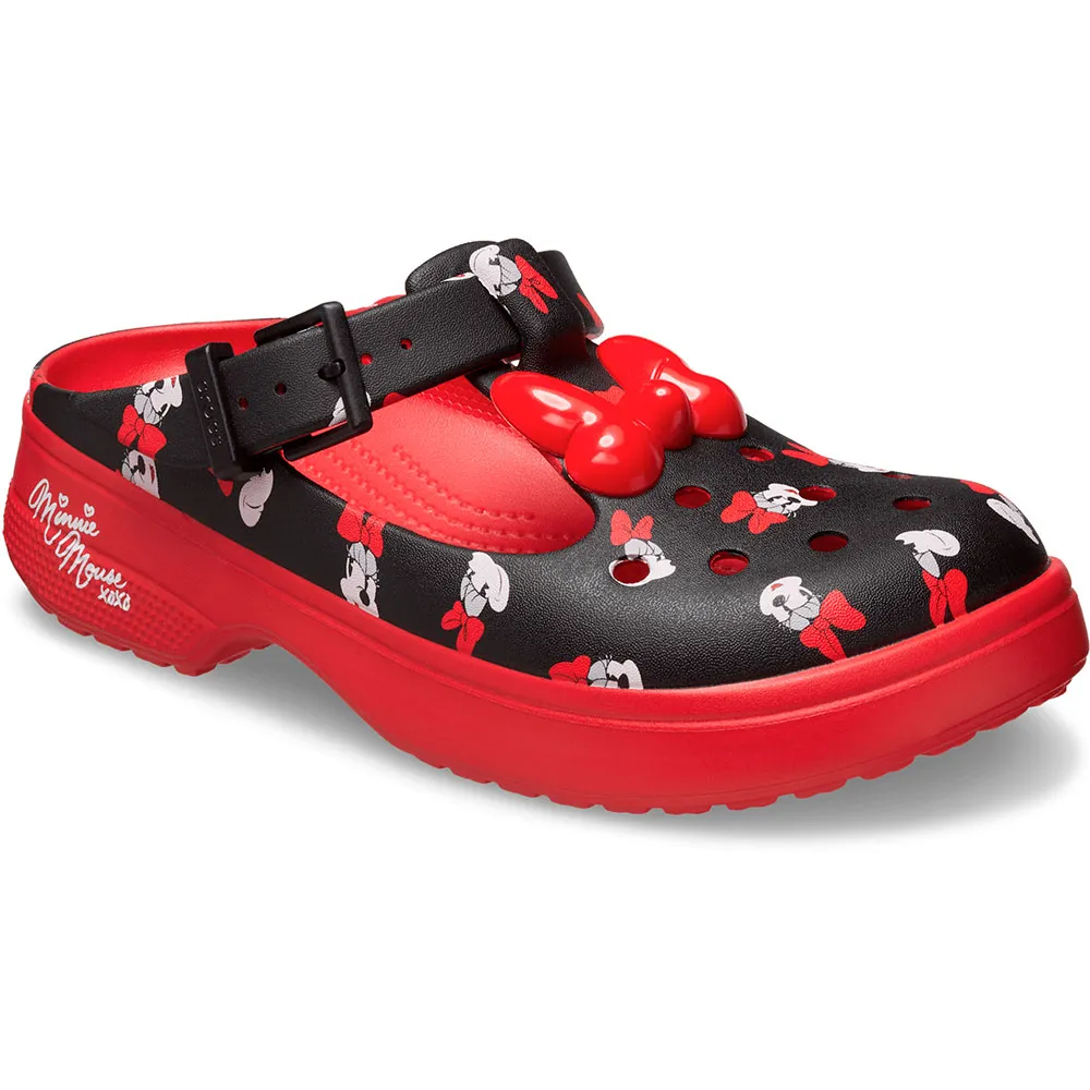 

Сабо Crocs Minnie Mouse Mary Jane, красный