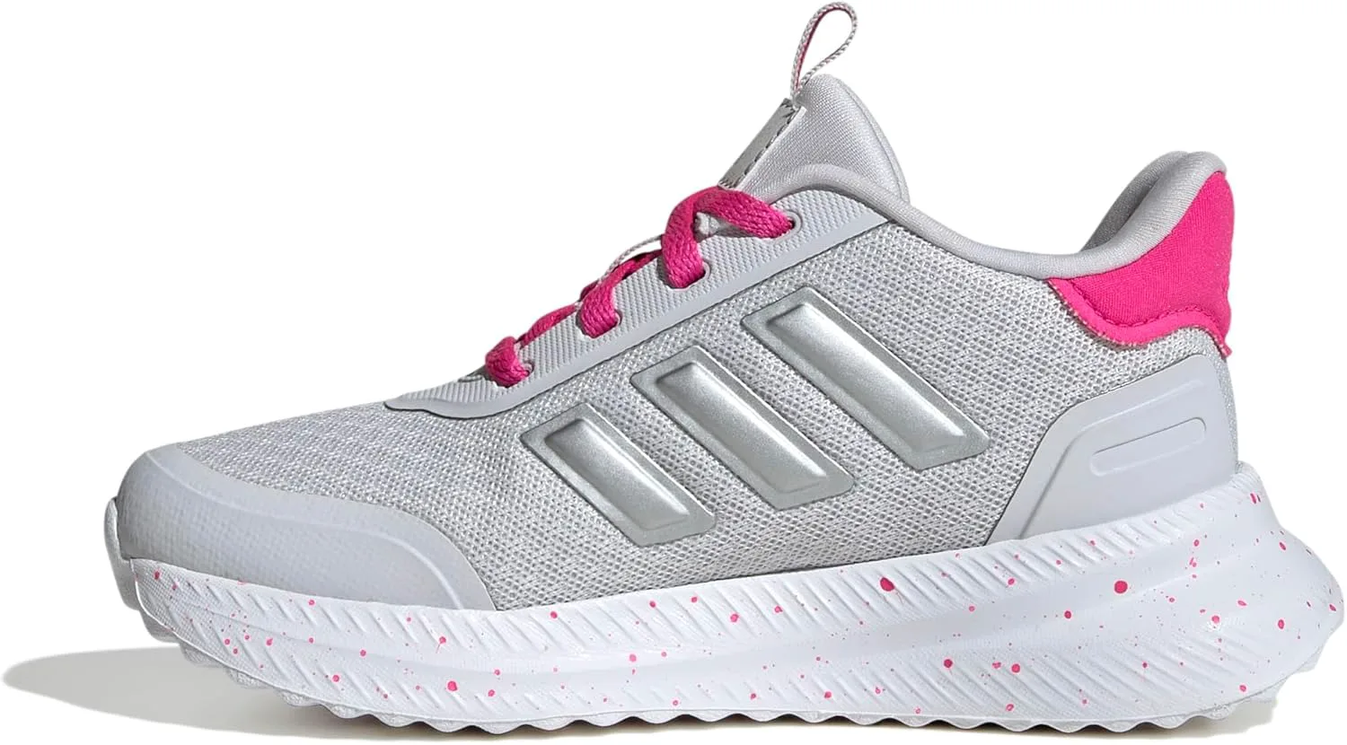 Кроссовки Adidas для детей и подростков X_PLR (для старших детей), серый/металлик/розовый