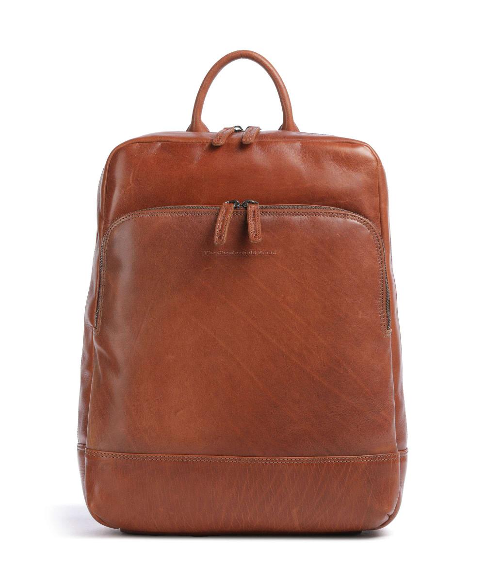 

Рюкзак Novum Nicola 15″ из мелкозернистой кожи The Chesterfield Brand, коричневый