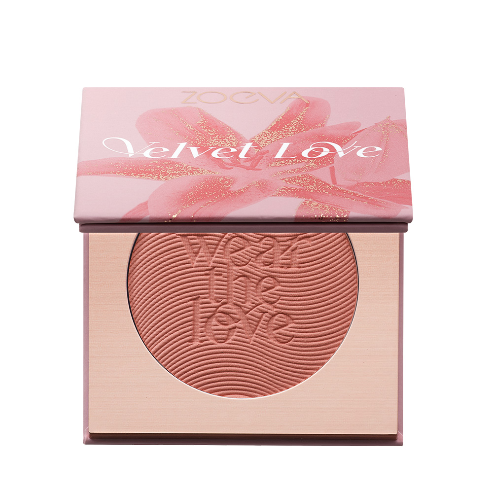 

Краснеть velvet love blush powder Zoeva, цвет love, вес 5.2 гр.