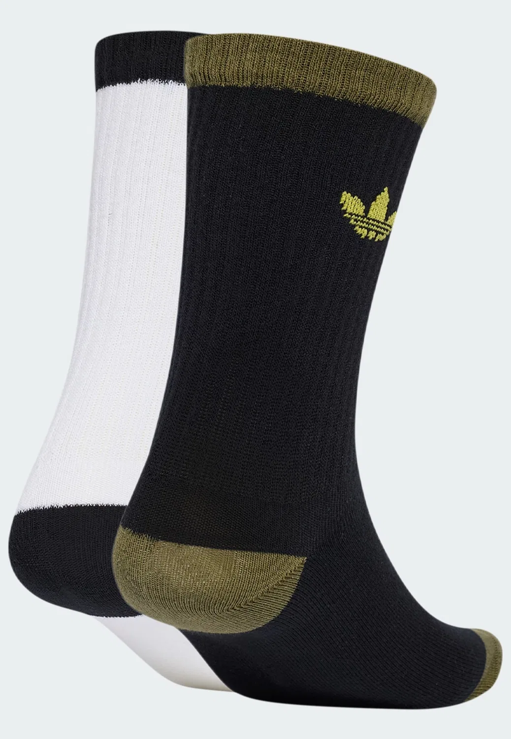 Носки Adidas Originals черного и белого цвета — фото 2
