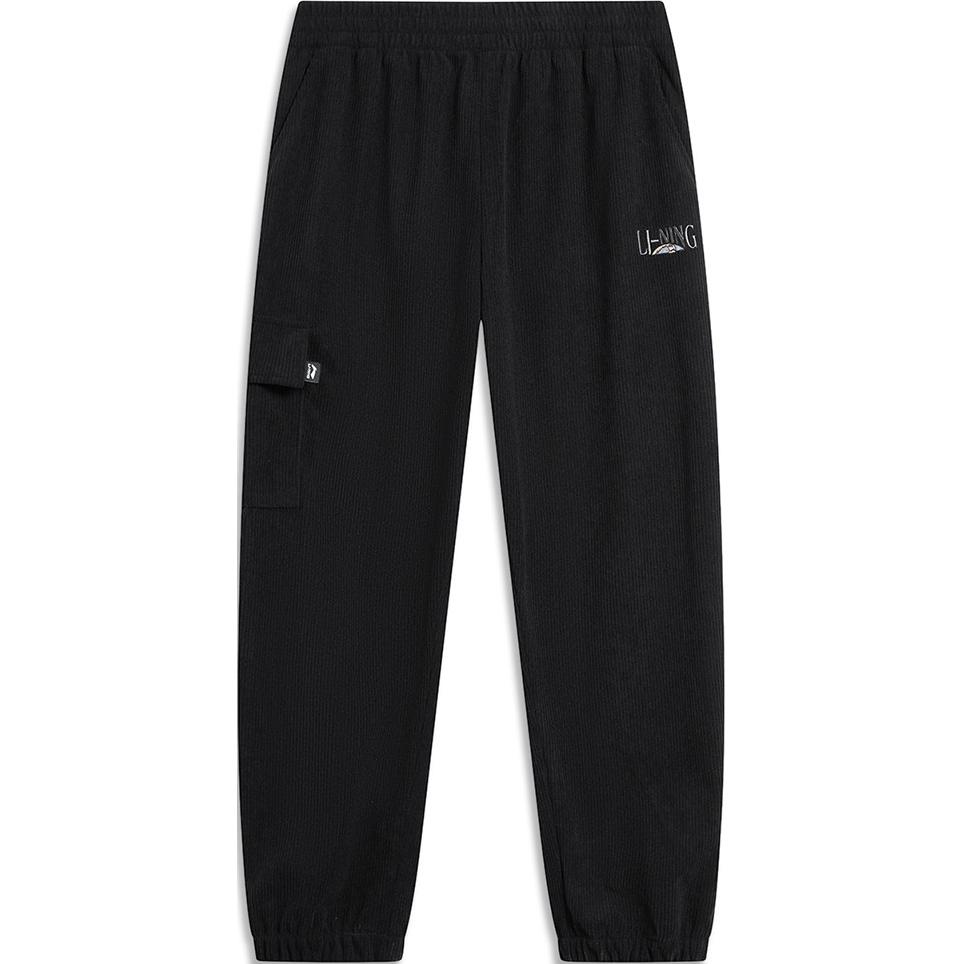 

LINING Спортивные брюки вязаные мужские черные Sports Life Collection