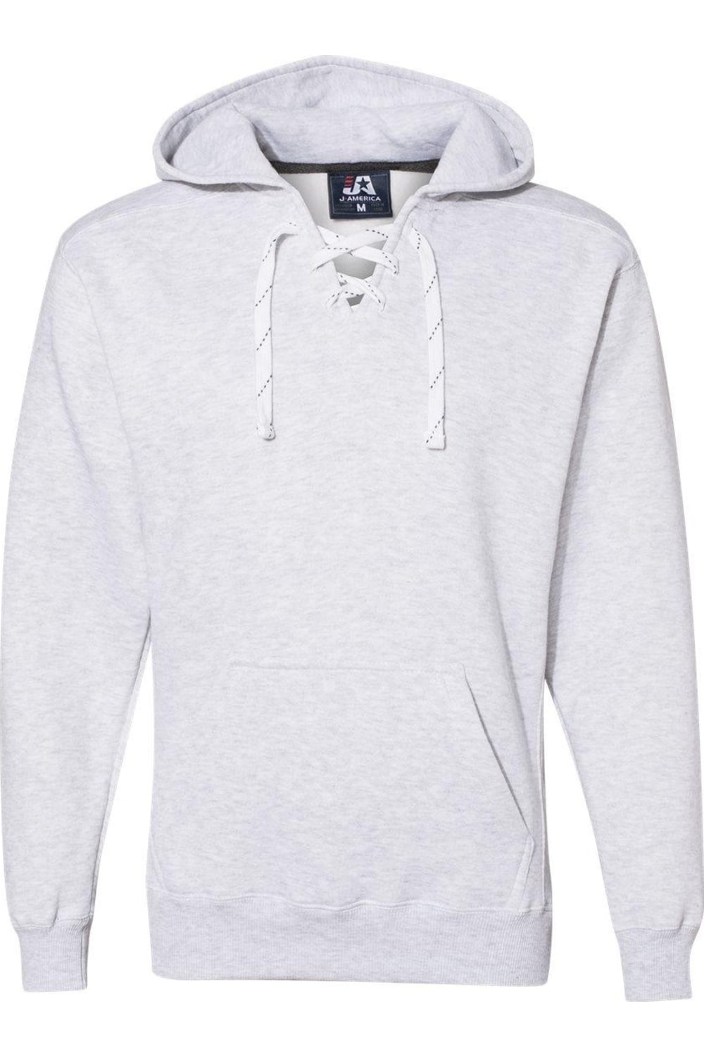 

Толстовка с капюшоном J. America Sport Lace, цвет ash heather