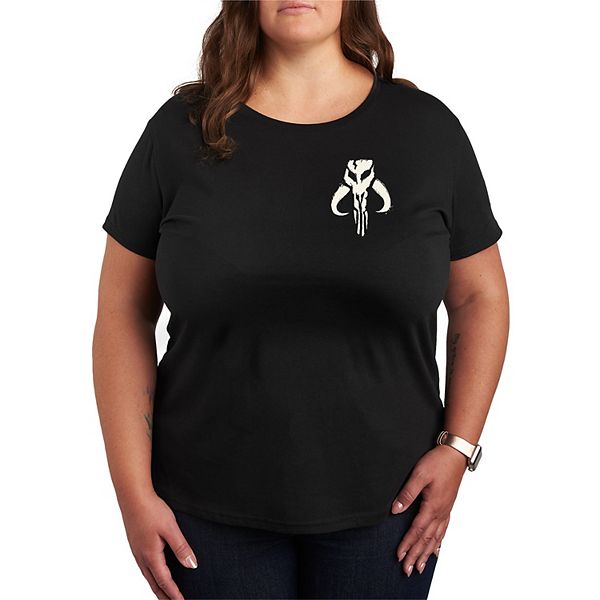 

Футболка с принтом The Mandalorian Icon Plus size Star Wars, Black, Черный, Футболка с принтом The Mandalorian Icon Plus size Star Wars, Black
