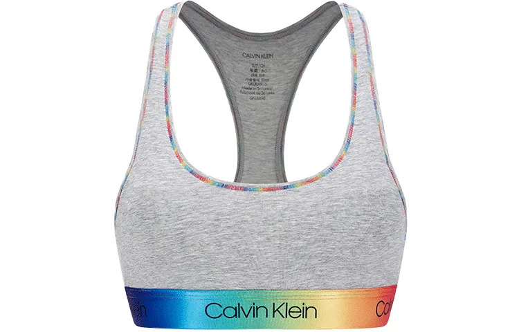 Бюстгальтер серый Calvin Klein