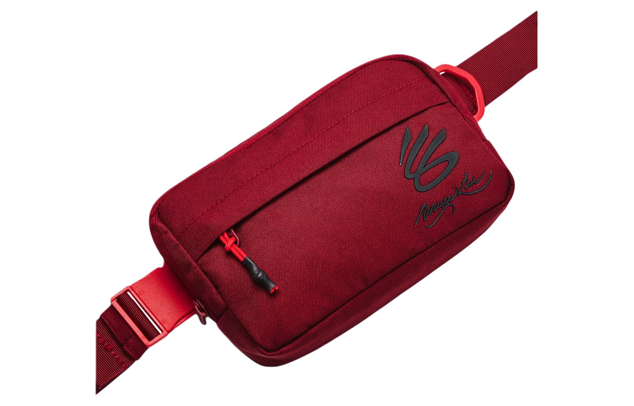 

Under Armour Полиэстеровая сумка через плечо, кроссбоди, поясная сумка Regular Unisex красный и черный