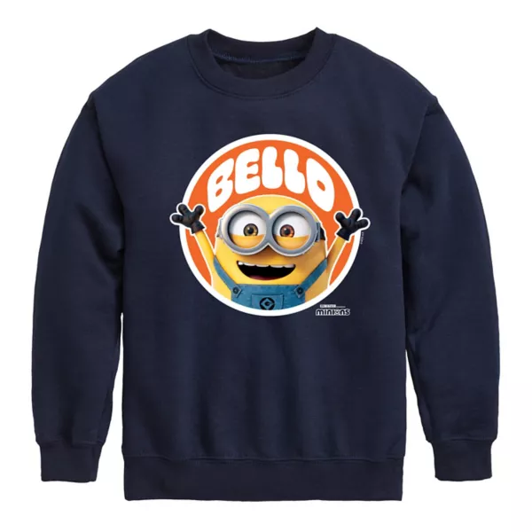 

Мальчики 8-20 толстовка с капюшоном Bello из "Гадкий я" Licensed Character, синий