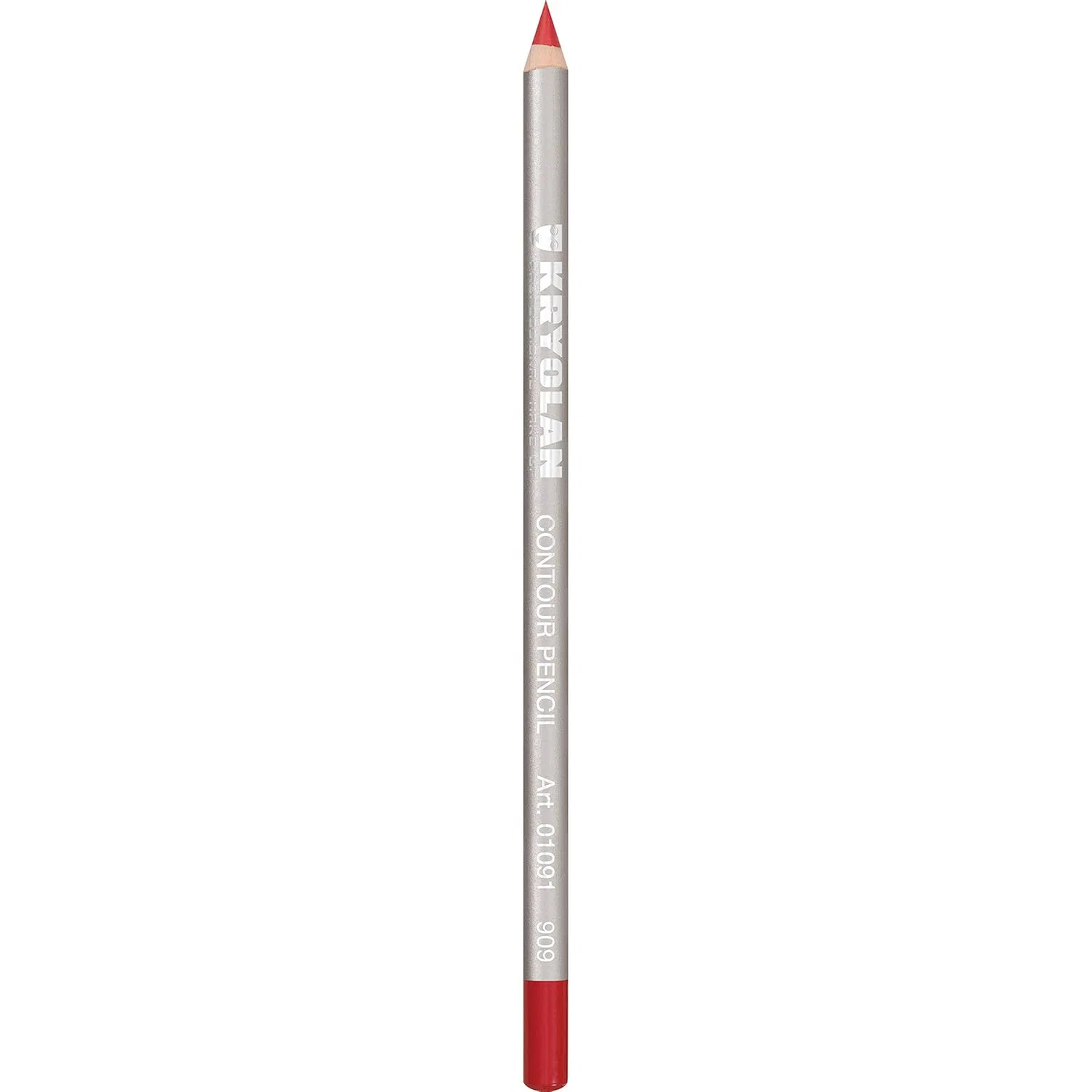 Контурный карандаш Kryolan, 17.5 см, 909, красный Kryolan