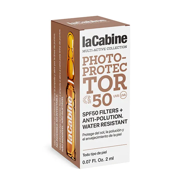 

Ампулы для местного применения Photoprotector Spf 50 Lacabine, 2 ml