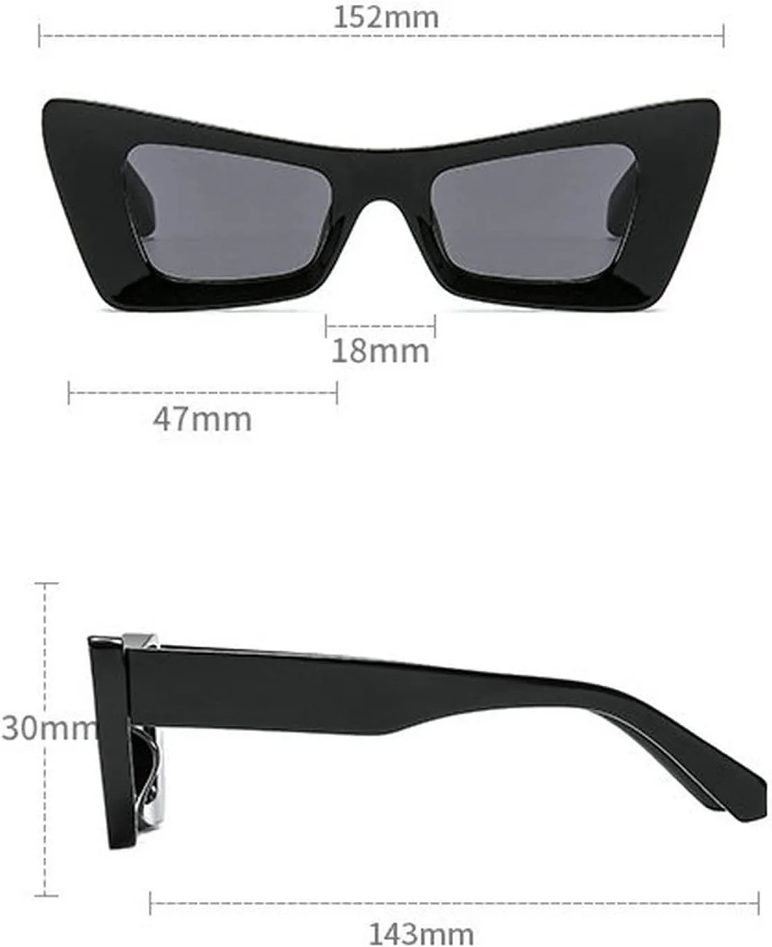 

Солнцезащитные очки COTIA «Кошачий глаз» для женщин, модные винтажные квадратные, мужские, с индивидуальным дизайном, защита от ультрафиолета UV400, Black Leopard