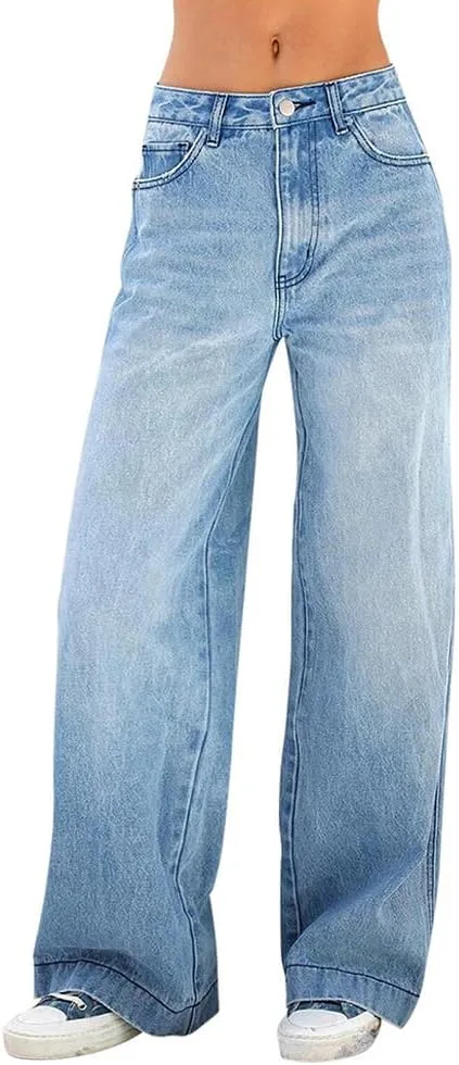

Джинсы женские wide leg low waist VERYPOPPA