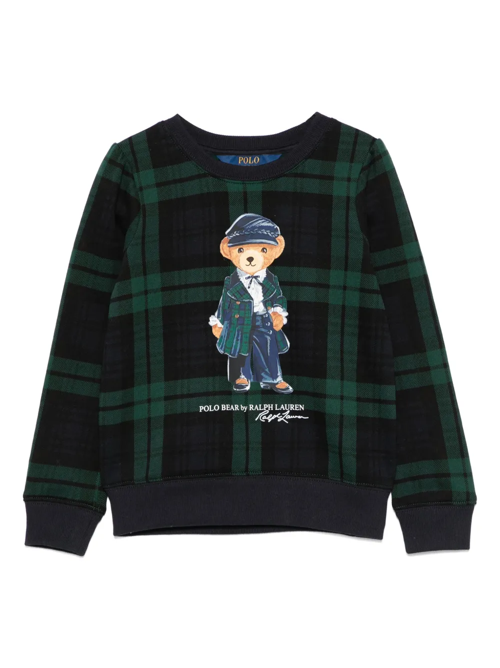 

Толстовка с принтом Polo Bear POLO RALPH LAUREN KIDS, черный