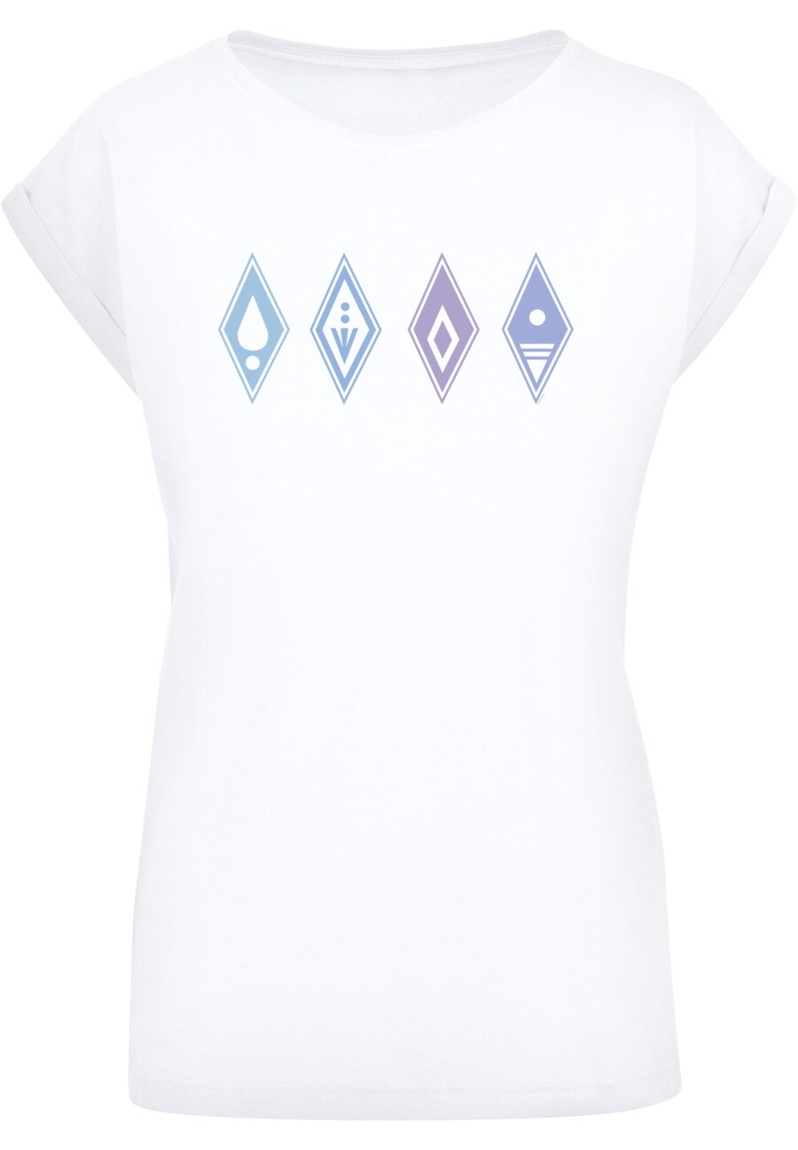

Рубашка F4NT4STIC Disney Frozen 2 Symbols, белый