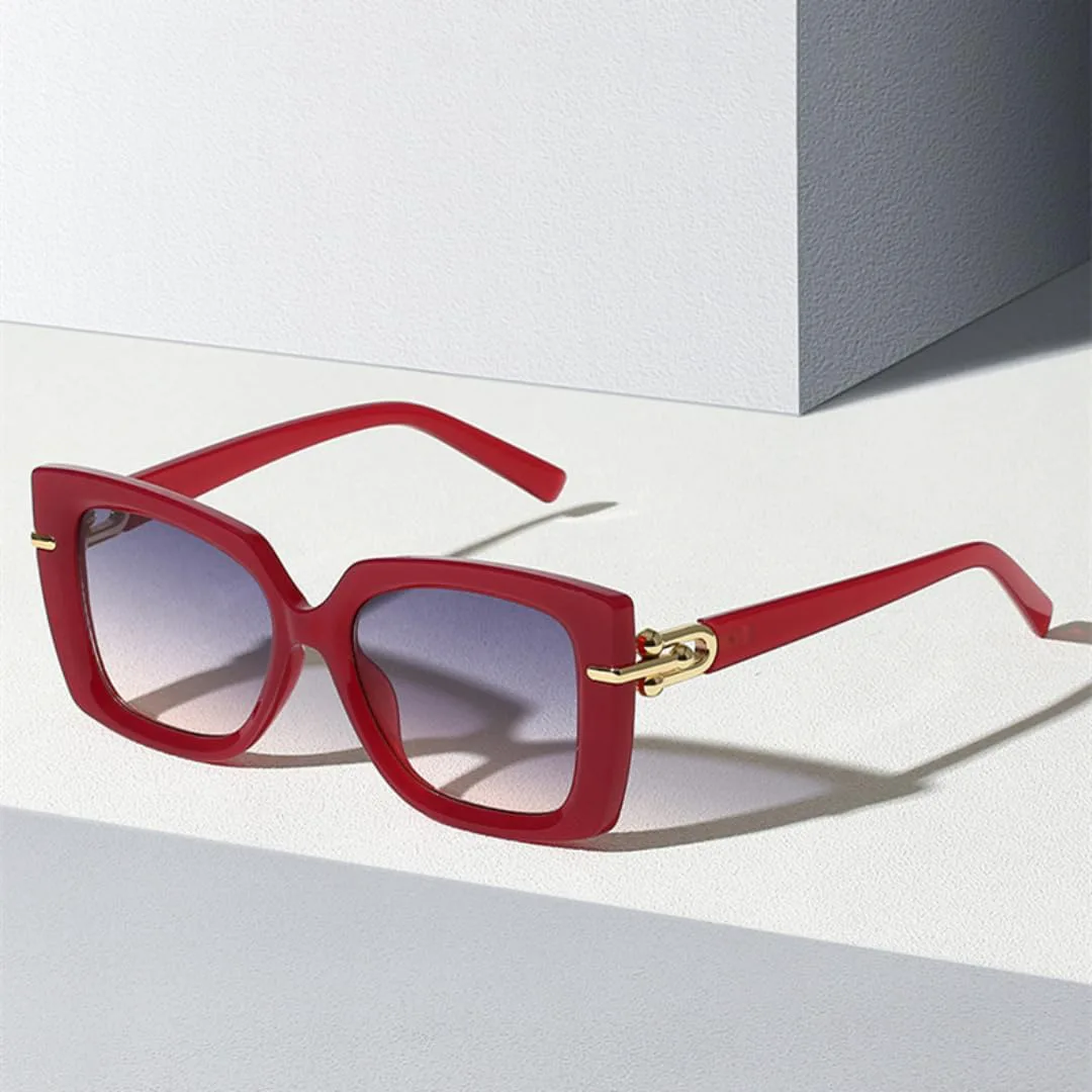 

Модные женские солнцезащитные очки-гелевые квадратной формы с градиентным переходом цвета и защитой от УФ-излучения UV400 (как на картинке) UATXTAU, As the Picture