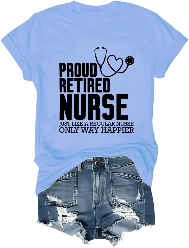 Футболка Proud Retired Nurse