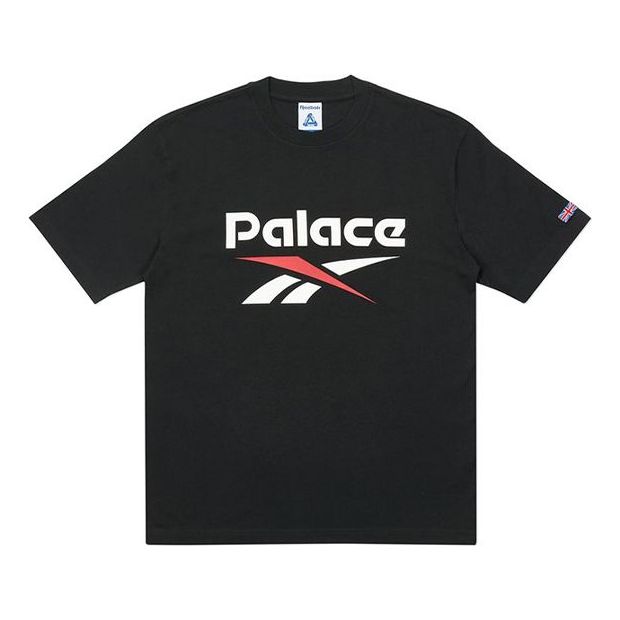 

Футболка PALACE x Reebok Crossover Casual Cozy Round Neck Short Sleeve Unisex Black, черный