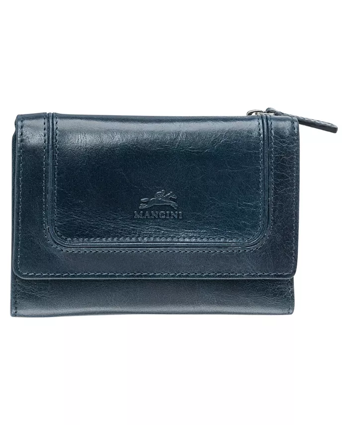 

Мини-кошелек-клатч South Beach RFID Secure Mancini, синий