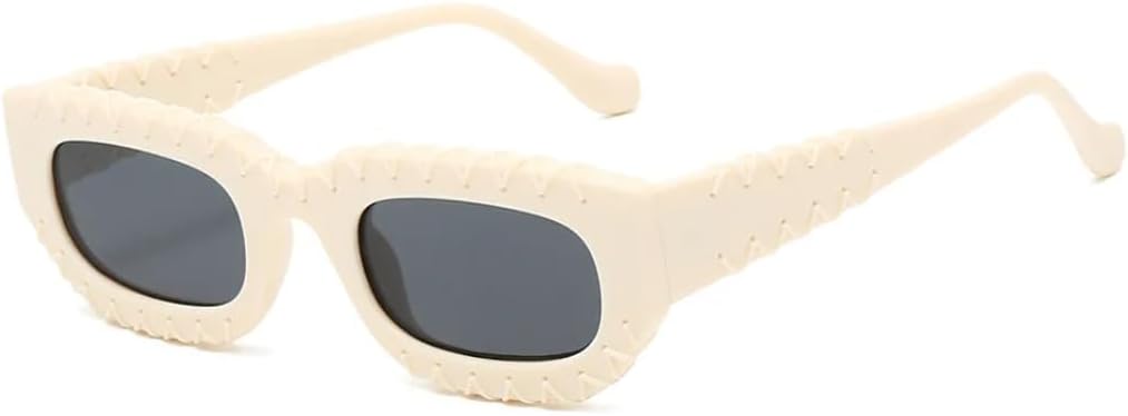 

Ретро женские солнцезащитные очки, роскошная оправа в стиле панк, популярные мужские солнцезащитные очки для отдыха с защитой от УФ-излучения UV400 SZVVBKK, Beige Black