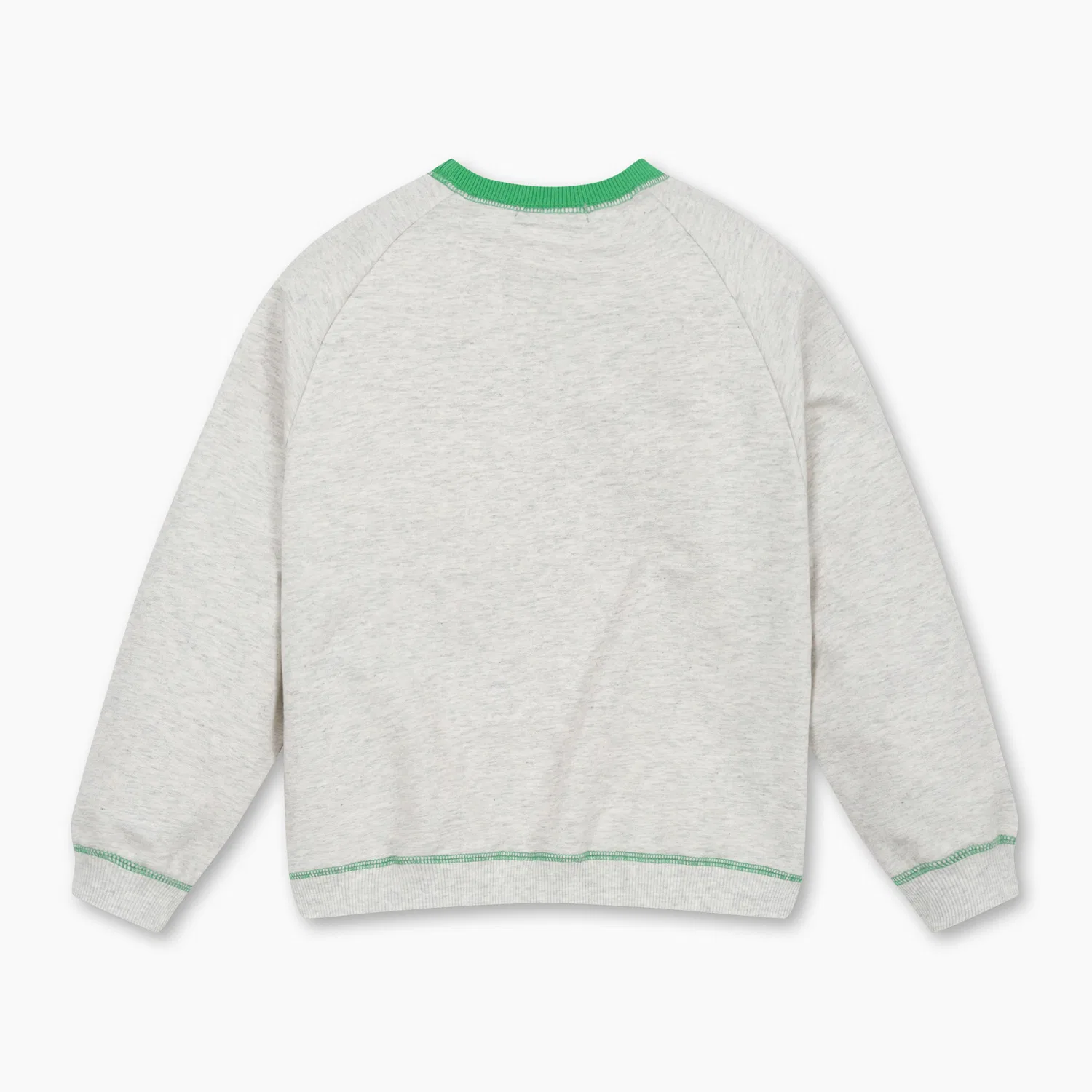 Детский свитшот Unique Patch, овсяный, от Benetton Kids — фото 2