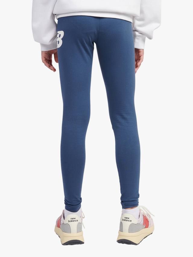 Детские леггинсы с логотипом New Balance, Vintage Indigo — фото 3