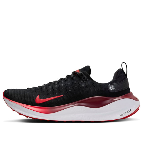

Кроссовки reactx infinity run 4 'black fire red' Nike, черный