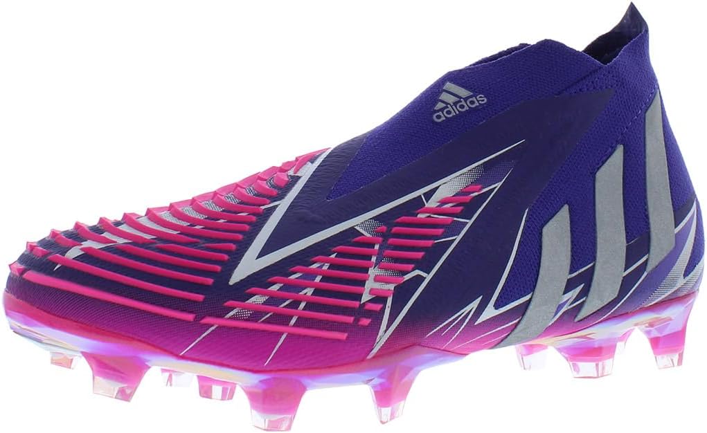 

Футбольные бутсы Adidas Unisex Edge.3 для твердого грунта, фиолетовый/розовый/серебряный