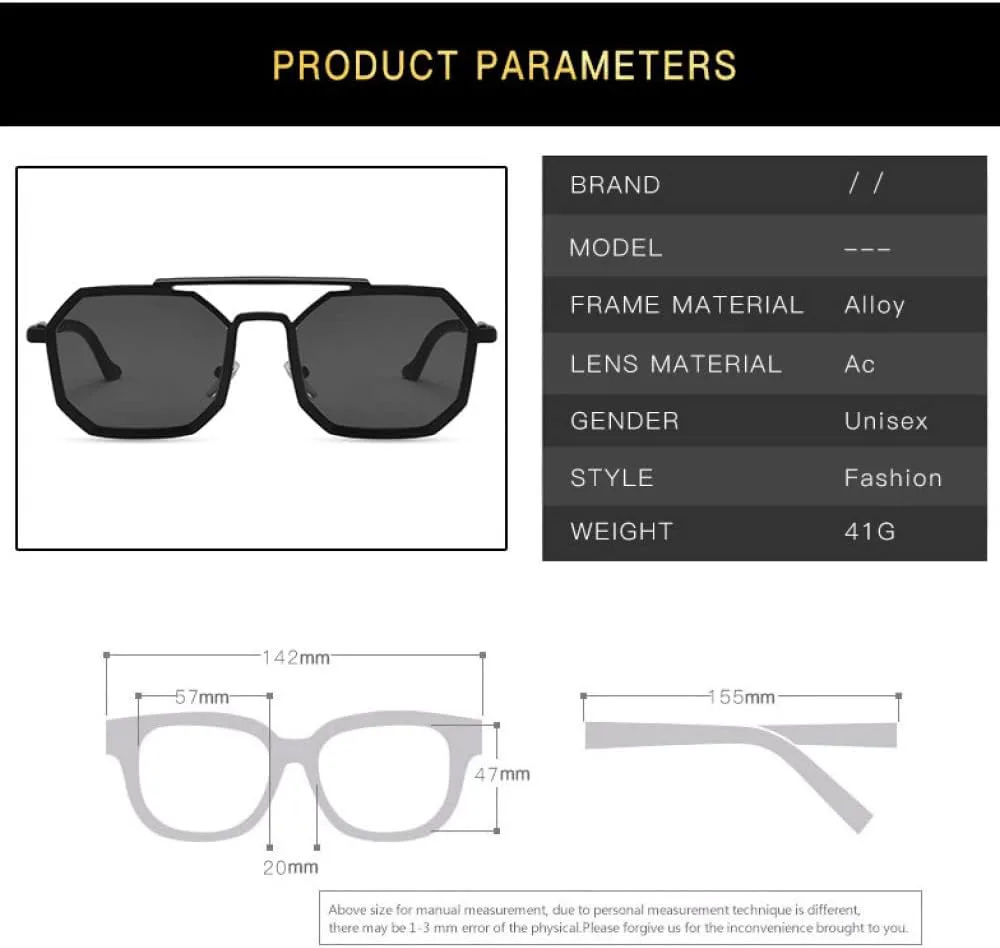 

Солнцезащитные очки Polygon Punk для мужчин и женщин, винтажные, металлические, в стиле стимпанк, с защитой от ультрафиолета UV400 LANGSER, Gold Ab Lenses