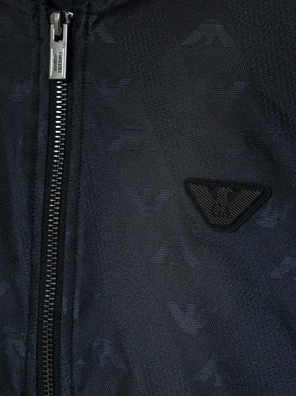 Бомбер с орлиным рисунком Emporio Armani Kids, синий — фото 3