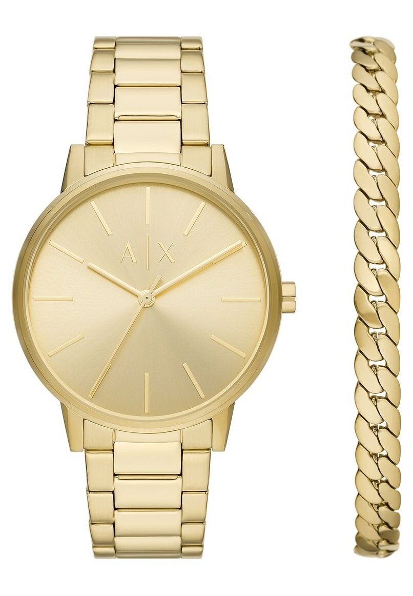 

Часы Armani Exchange, нержавеющая сталь и золото