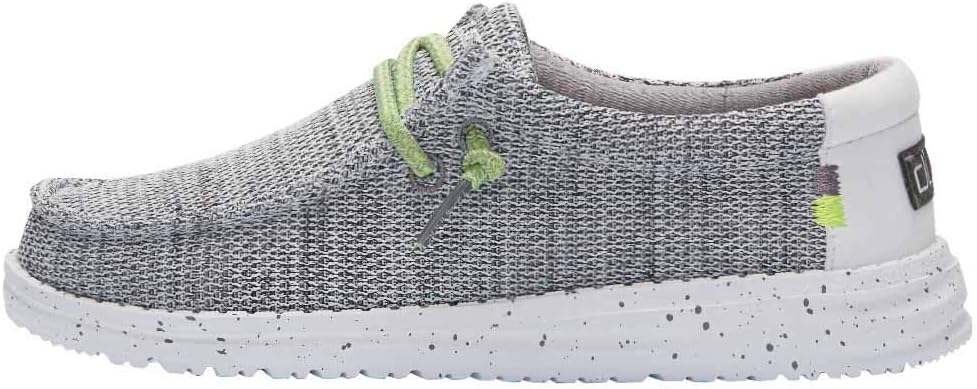 

Детские лоферы Hey Dude Boy's Wally Heydude, Sox Stone White