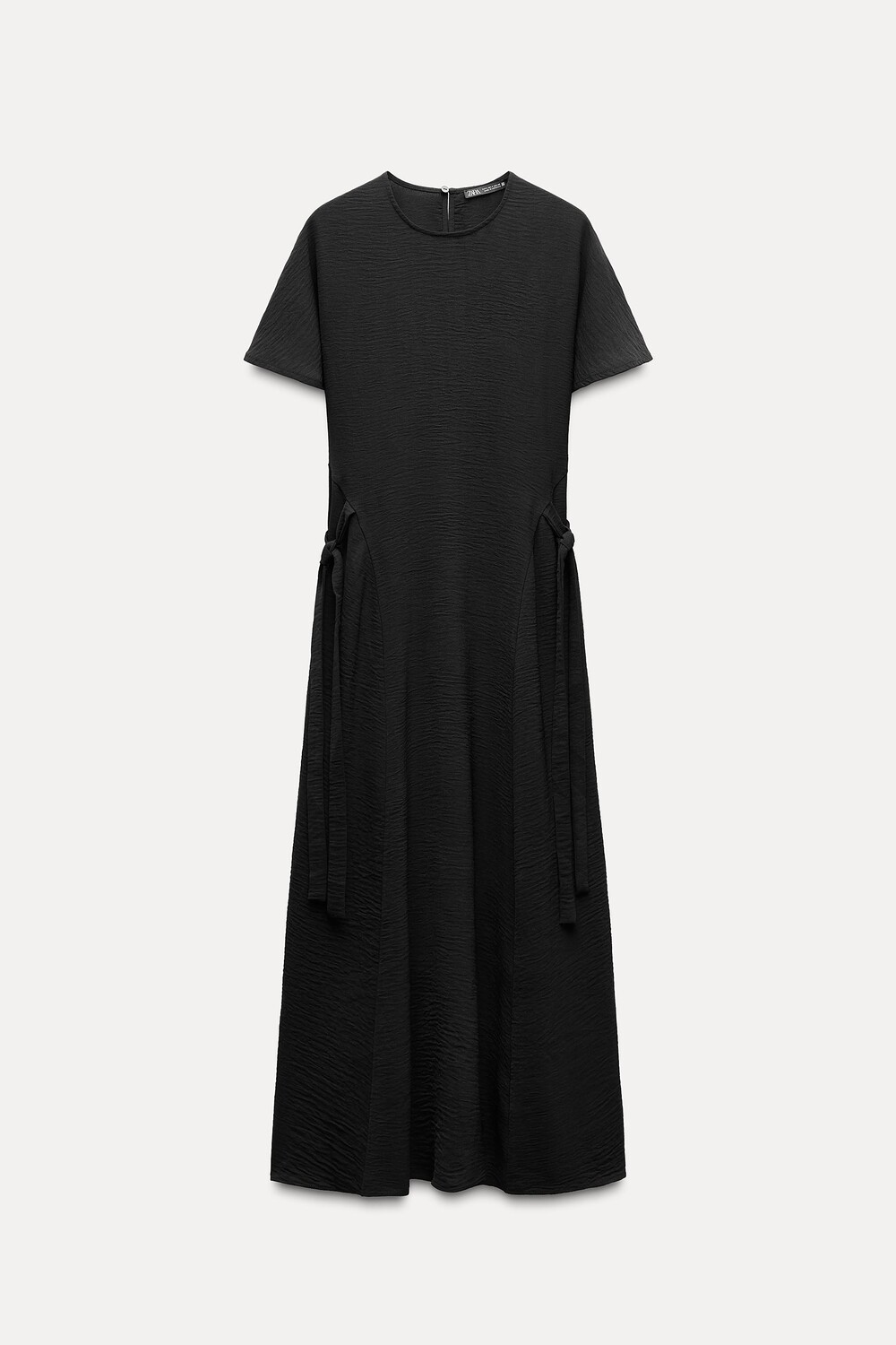 

Платье Zara Flowing Midi, черный