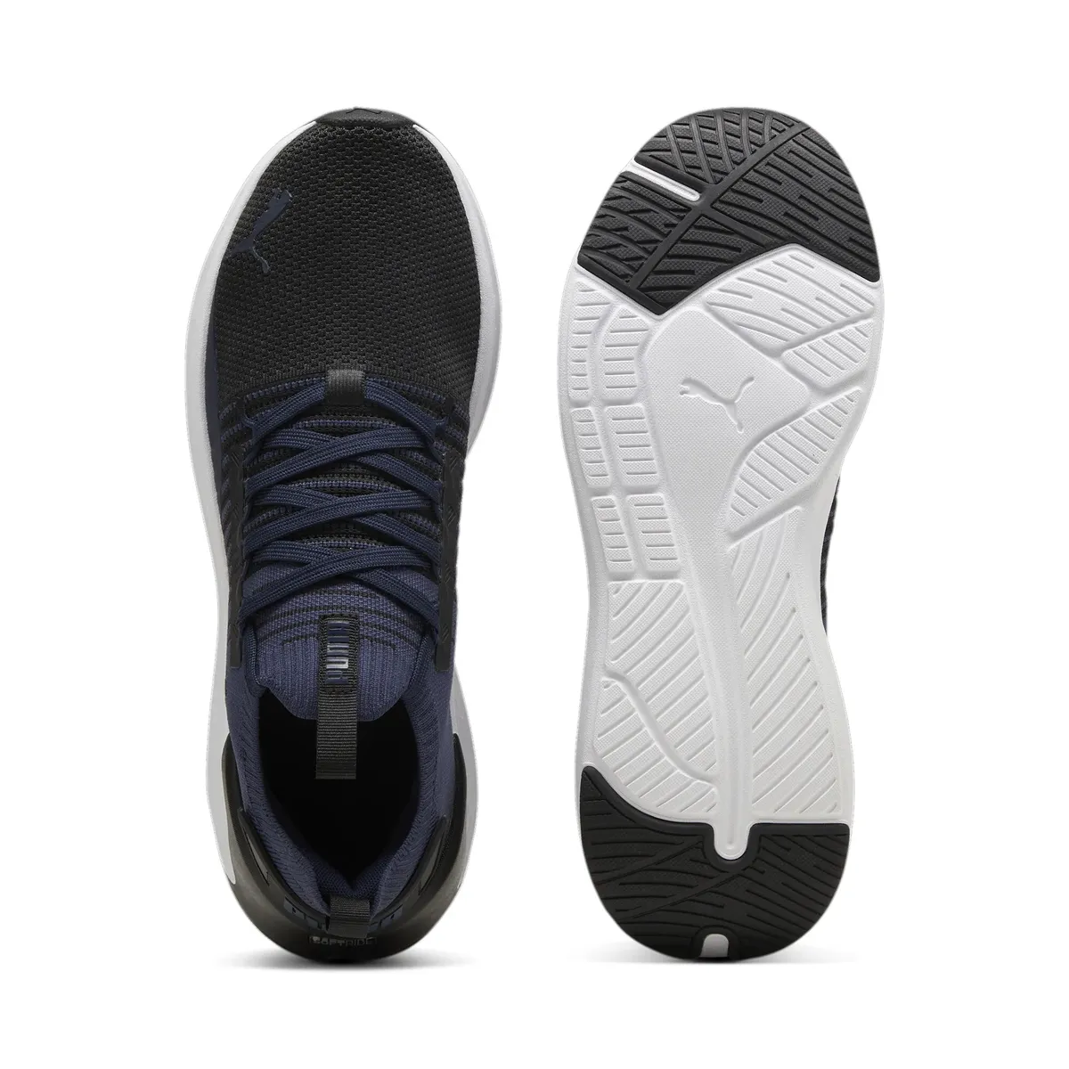 Кроссовки PUMA "SOFTRIDE SYMMETRY FUZION", цвет Puma Black-Club Navy- Puma White — фото 4