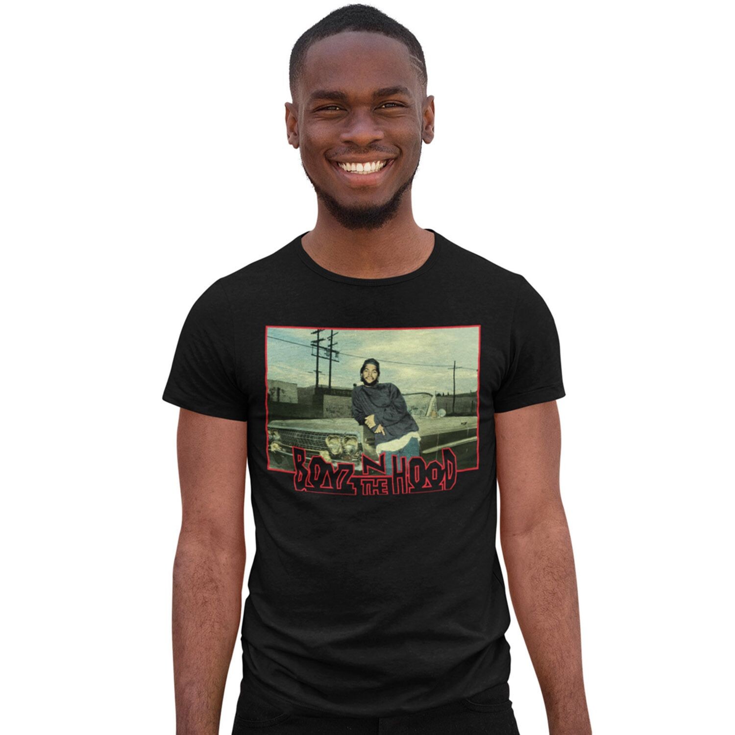 

Мужская футболка Boyz N the Hood в винтажном стиле с плакатом Licensed Character