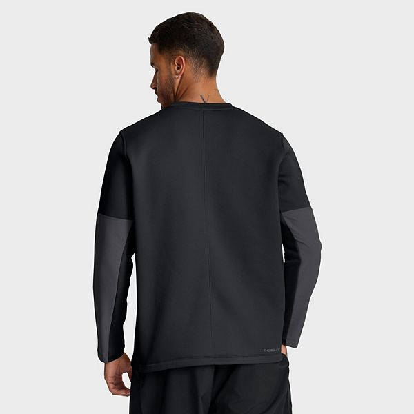 Мужская черная футболка с длинным рукавом iowa hawkeyes 2025 sideline coach performance Nike — фото 3