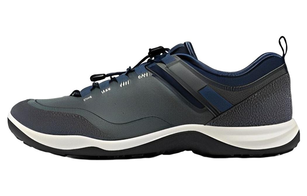 Кроссовки ecco Lifestyle Shoes Men Low-top Ocean Blue, синий