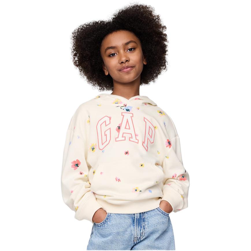 Свитшот для детей 3-7 лет GAP, floral print — фото 4