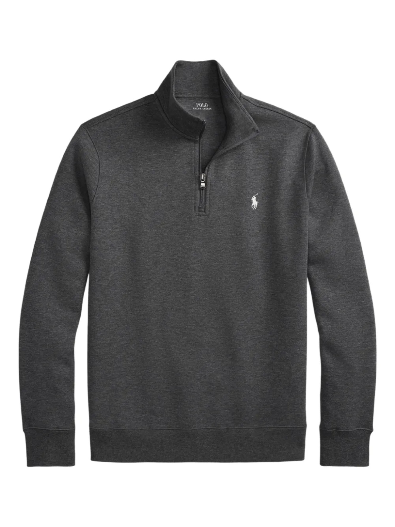 

Polo Ralph Lauren пуловер на молнии, серый