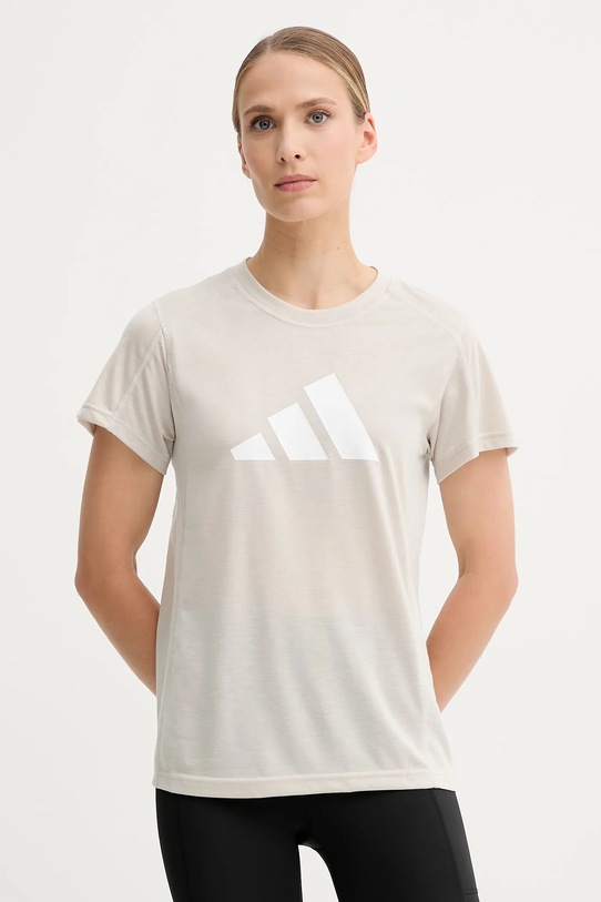 

Футболка для тренировок Train Essentials Adidas Performance, бежевый
