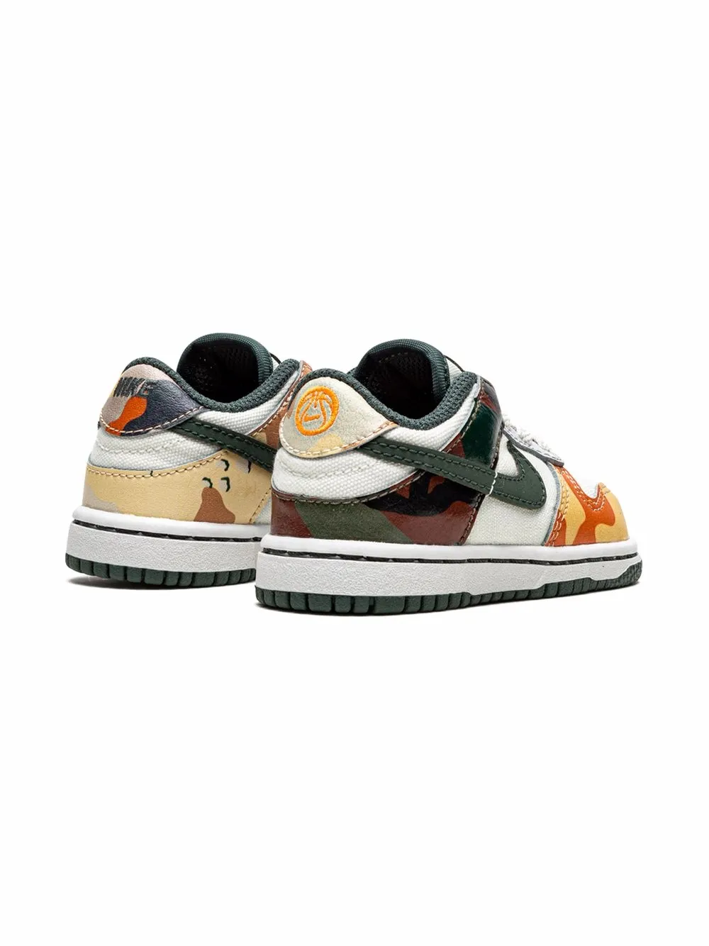 Кроссовки Dunk Low SE Multi-Camo Nike Kids, нейтральный — фото 3
