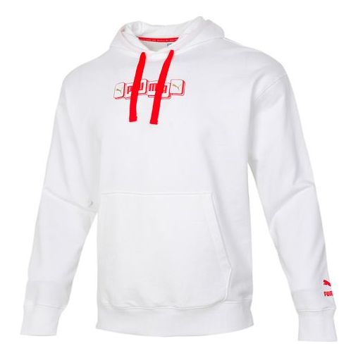 

Толстовка series back printing sports pullover white Puma, белый