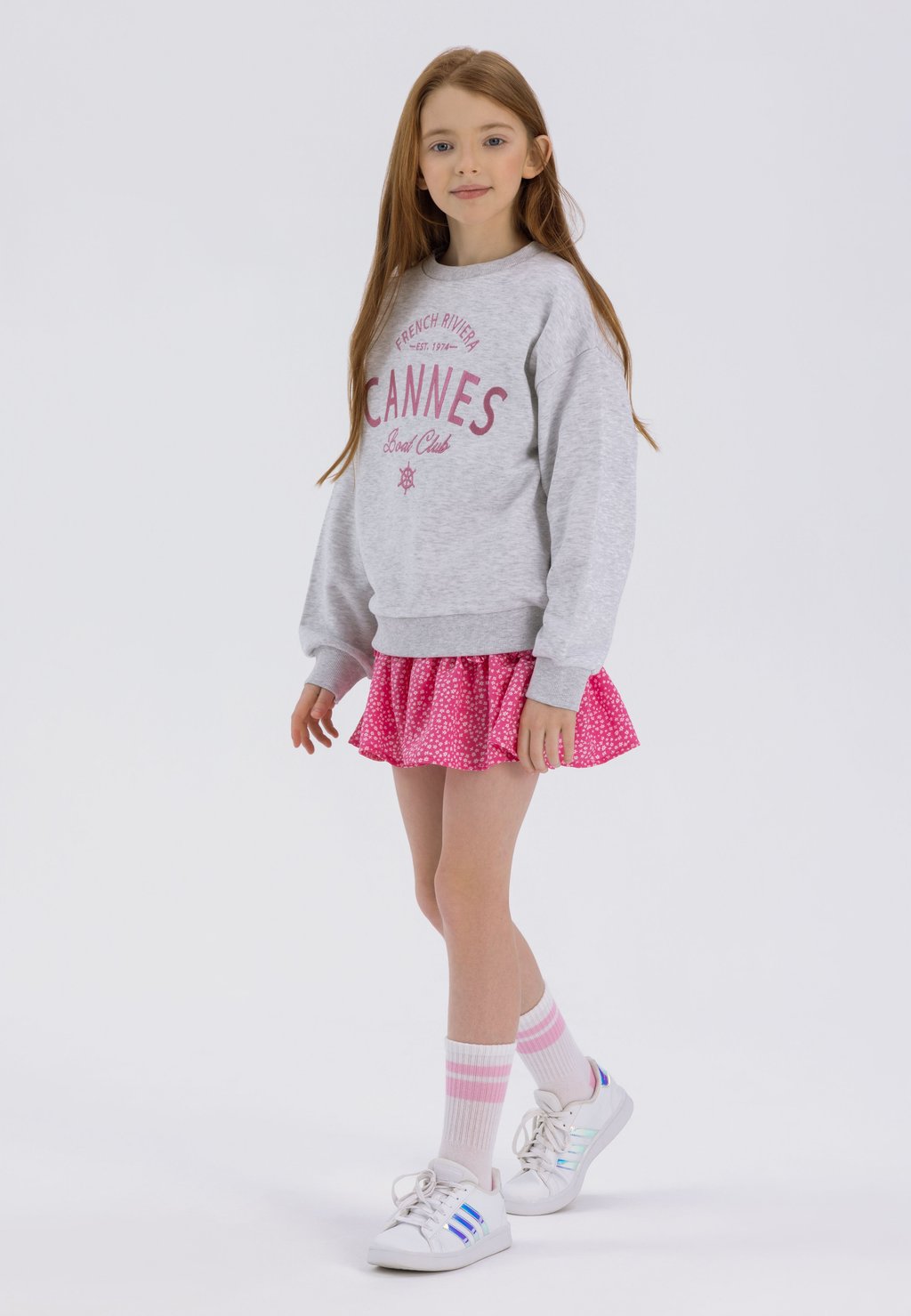 

Юбка-колокол CRINKLE LAYERED FRILLS MINOTI, фуксия