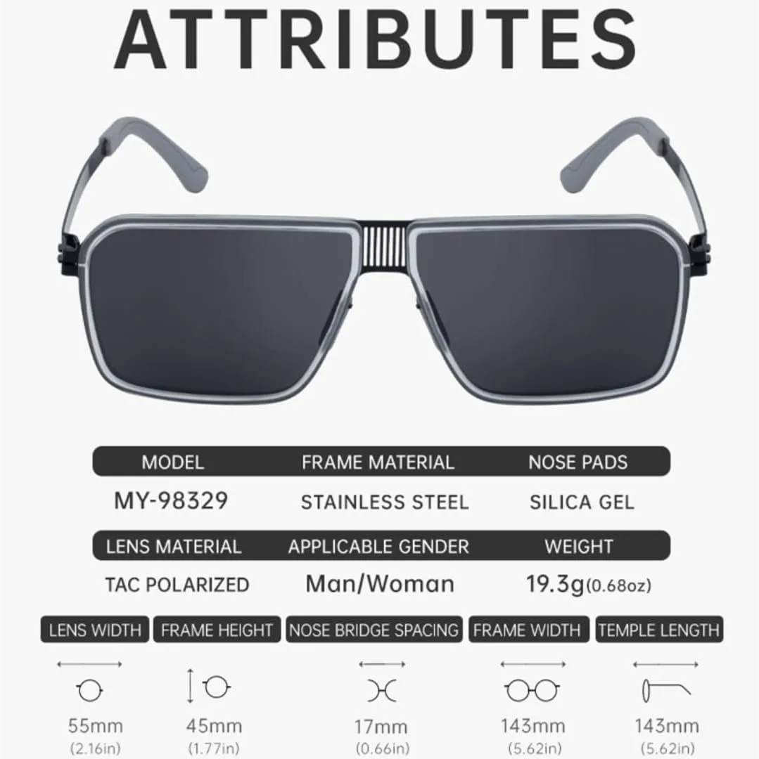 

Модные солнцезащитные очки для мужчин и женщин, мужская форма, оправа из сплава, защита от УФ-излучения UV400 TVTBBVV, Tyj379-3