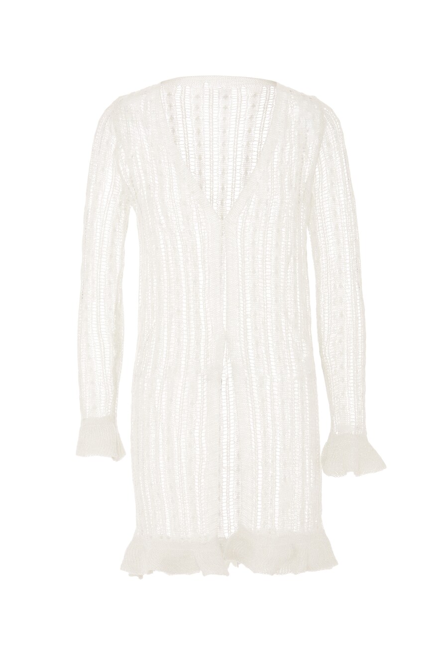 

Вязаный кардиган caneva Knit Cardigan, белый