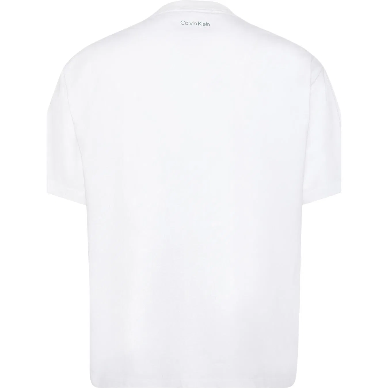 Футболка Calvin Klein Crew Neck белая — фото 3