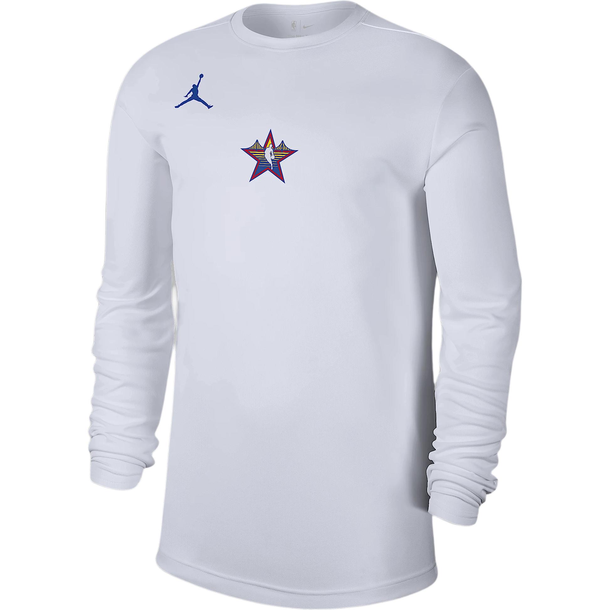 

Футболка с длинным рукавом NBA 2025 All Star Game Legend Performance Jordan, белый