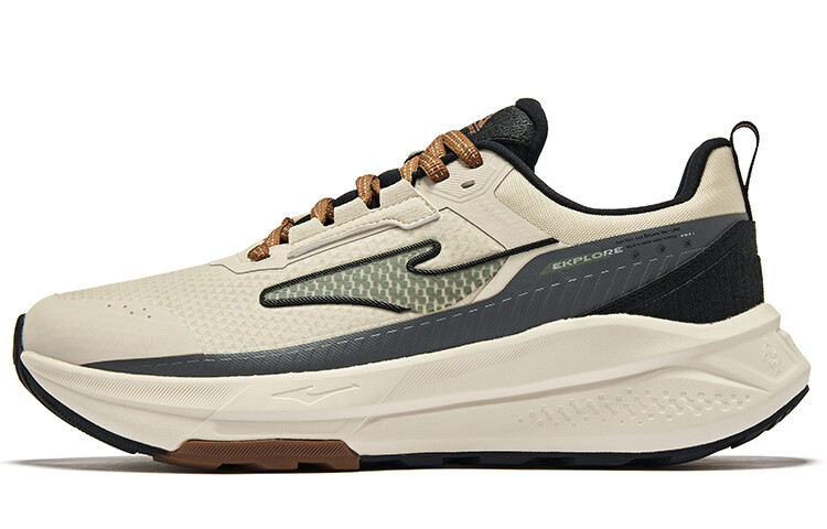

Кроссовки Wild Running Shoes Men Low-Top Warm Linen Is Black Erke, Черный, Кроссовки Wild Running Shoes Men Low-Top Warm Linen Is Black Erke