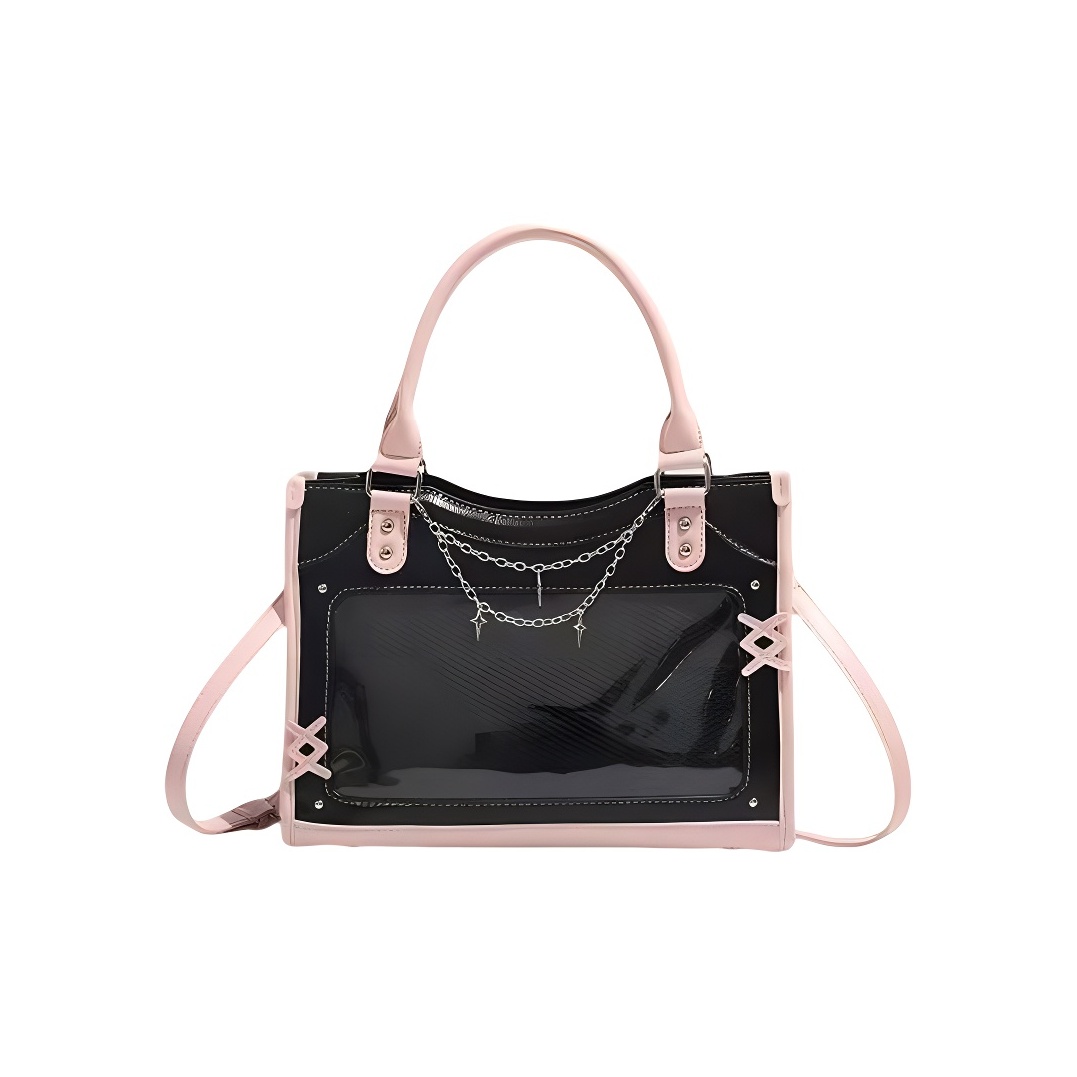 

PAYOT Черно-розовая сумка Ита, Black & Pink