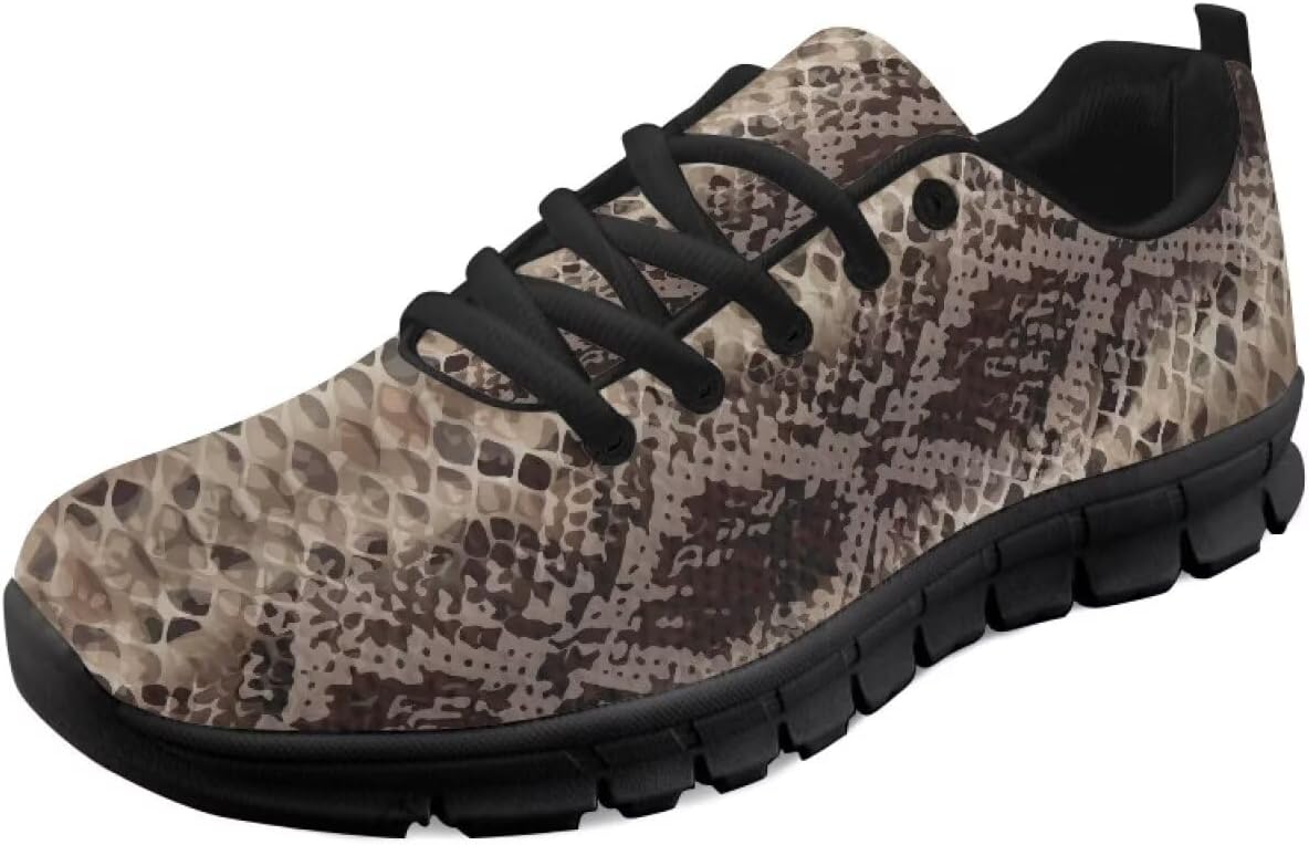 

Мужские теннисные кроссовки легкие, дышащие, из сетки для повседневной носки Yreiwoby, Snakeskin