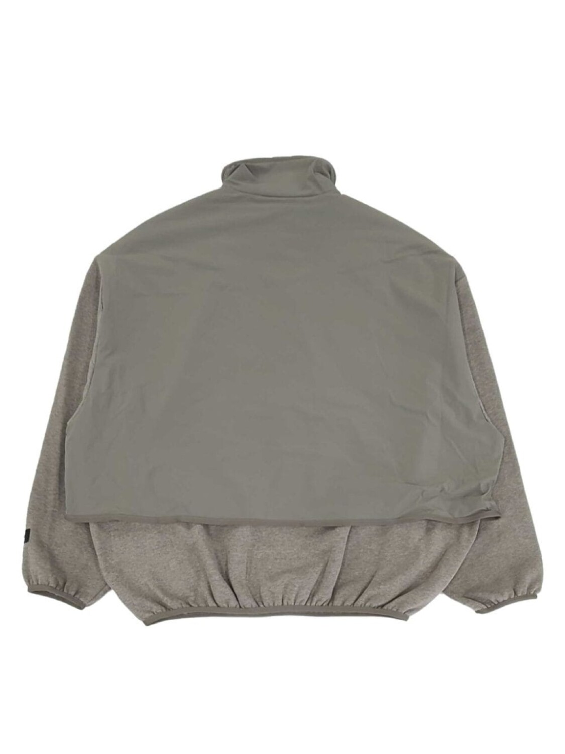 

FEAR OF GOD ESSENTIALS толстовка с воротником-воронкой и вставками, серый